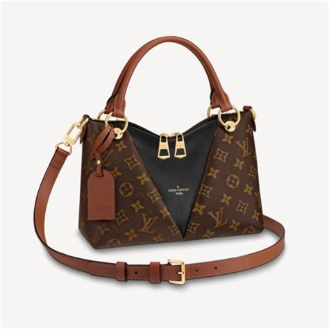 Louis Vuitton V Tote BB 2way Shoulder Crossbody Bag M43976 